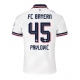 Bayern Munich Aleksandar Pavlovic #45 Replike Gostujuci Dres 2026-27 Kratak Rukav